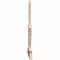 Ekena Millwork Saratoga Smooth Timber Gable Bracket, Douglas Fir, 84"W x 35"H x 1 1/2"D x 3 1/2"F, 10/12 Pitch GBW084X35X0204SAR00SDF - alternate 3